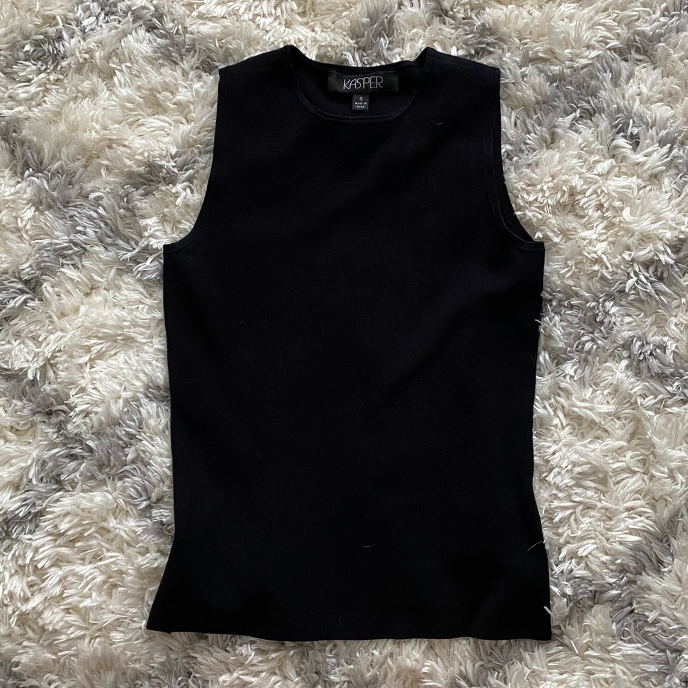 Black Fitted Top